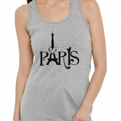 Musculosa Deportiva Paris Pais Europa Torre Amor