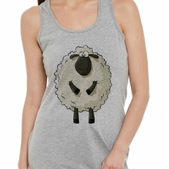 Musculosa Deportiva Shaun The Sheep Oveja Lana Blanca - comprar online