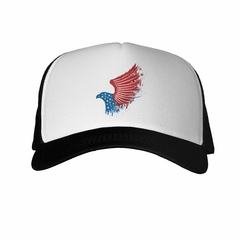 Gorra Aguila Bandera Estrellas Azul Rojo Eu - comprar online