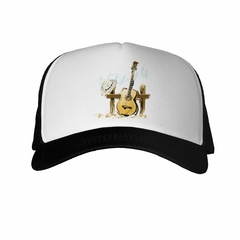 Gorra Dibujo De Guitarra Y Sombrero - comprar online