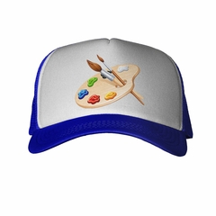 Gorra Pinturas Pincel Colores Art