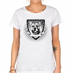 Remera Pitbull Escudo Con Tu Texto - comprar online