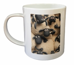 Taza Shaun The Sheep Oveja Dibujo Blanco Foto - comprar online