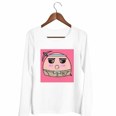 Remera Manga Larga Game Play Rosa Pico Trabajo en internet