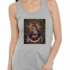 Musculosa Deportiva Virgen De Guadalupe Manos Religion - comprar online