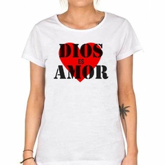 Remera Dios Es Amor