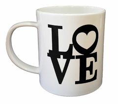 Taza Love Corazon Amor Te Amo - comprar online