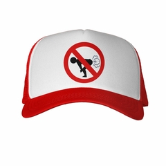 Gorra Señalizacion Chistoso Prohibido en internet