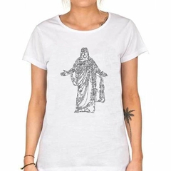 Imagen de Remera Dibujo De Jesus Todo Poderoso Art