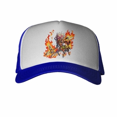 Gorra Guerrero Oriental Mitologia Fuego Arma