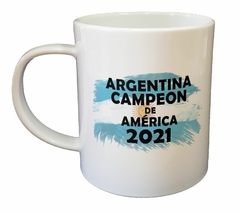 Taza Bandera Argentina Campeon De America 2021 - comprar online