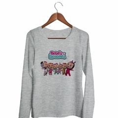 Remera Manga Larga Bebes Caricatura Dibujito Girl - comprar online