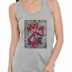 Musculosa Deportiva Pantera Rosa Preso Tattoo