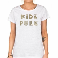 Remera Kids Rules Niños Reglas Juegos - tienda online