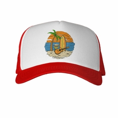 Gorra Tropical Tabla Instrumento Playa Viaje en internet