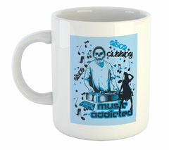 Taza Disco Clubbing Music Addicted