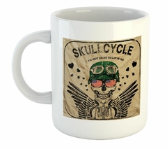 Taza Skull Cycle Im Not Dead Believe Me