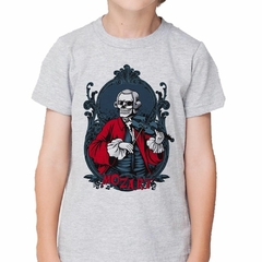 Remera Mozart Skull Play Fiddle Art en internet