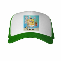 Gorra Bob Esponja Fumado Cannabis Ojos Rojos M2 - TiendaCubik