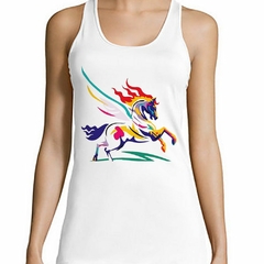 Musculosa Deportiva Caballo Color Diseño Carrusel - comprar online