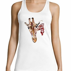 Musculosa Deportiva Jirafa Watercolor Dibujo Art - comprar online