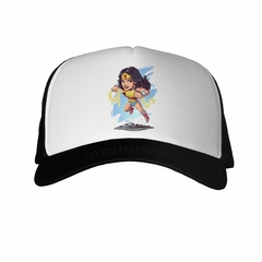 Gorra Mujer Maravilla Lazo Poder Fantas Pel Art - comprar online