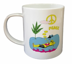 Taza Persona Acampando En Paz Peace Love - comprar online