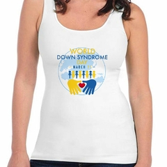 Musculosa Deportiva Sindrome De Down Mundo Manos