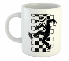 Taza Ska Music Dance Silueta Bailando Musica