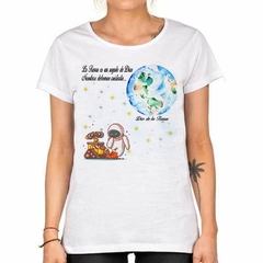 Remera Dia De La Tierra Earth Diseño Dibuj - TiendaCubik