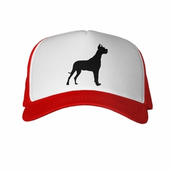 Gorra Gran Danes Silueta Vector Dog en internet