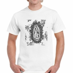 Remera Virgen De Guadalupe Gris Rosas Religion - tienda online