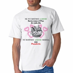 Remera Panadero Si Nuetro Amor Bread Diseño