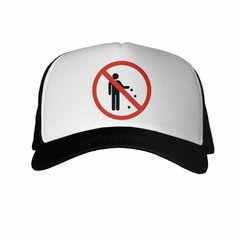 Gorra Señalizacion Prohibido Botar Basura - comprar online