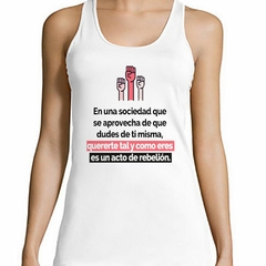 Musculosa Deportiva Querete Tal Y Como Eres