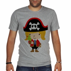 Imagen de Remera Niña Pirata Dibujo Girl Pirate Caricatura