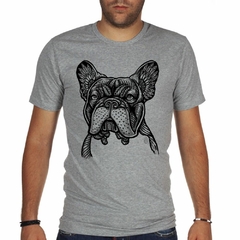 Remera Bulldog Frances Dibujo - TiendaCubik