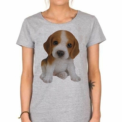 Remera Bulldog Vector Silueta - TiendaCubik