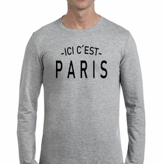 Remera Manga Larga Ici C Est Paris - comprar online