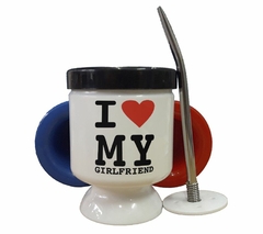 Mate I Love My Girlfriend Corazon Mickey - comprar online