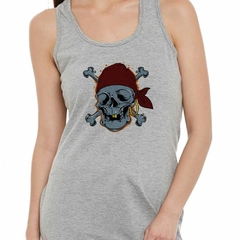 Musculosa Deportiva Skull Bones Cross Calavera Huesos Cruz - comprar online