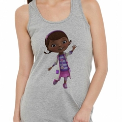 Musculosa Deportiva Doctora Juguetes Dibujo Animado Girl