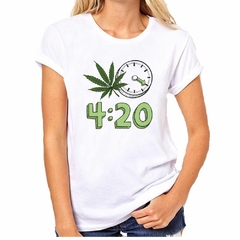 Remera Its 420 Reloj Cannabis Chala en internet