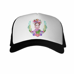 Gorra Frida Kahlo Con Ramo De Flores Rodando - comprar online