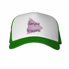 Gorra Siempre Te Espero Rosa Amor - TiendaCubik