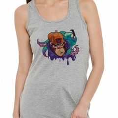 Musculosa Deportiva Skate Art Mono Monkey Pulpo Octopus - comprar online