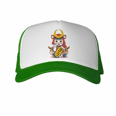 Gorra Gato Samurai Japones Espada Suerte - TiendaCubik