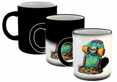 Taza Skate Patineta Calavera Ruedas en internet