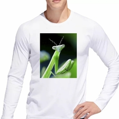 Remera Manga Larga Mantis Mantodeos Ojos Antenas Foto