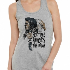 Musculosa Deportiva Fortune Favors The Brave